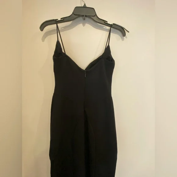 VTG 90s/Y2K Nicole Miller Sexy Black Evening Dress - Picture 9 of 13